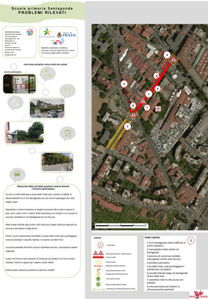 Cartografia problemi rilevati nei pressi del Santa Gonda